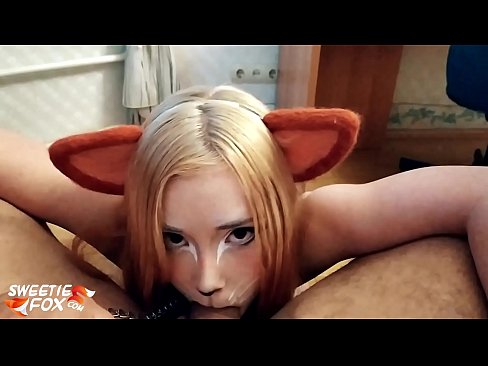 ❤️ Kitsune norīt penis un sperma viņas mutē ❤️❌ Kvalitatīvs sekss pie mums